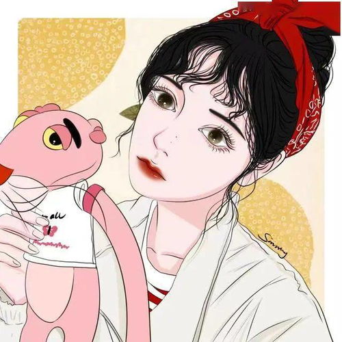 手绘女生小清新
