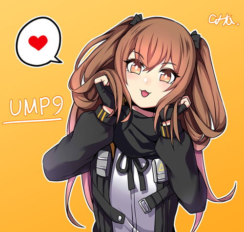 少女前线图片分享ump45与ump9专场
