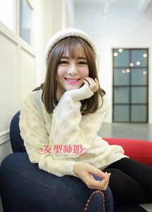 长发女生扮靓攻略日韩甜美系女生发型