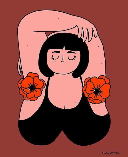 ins插画师专画女生最丑日常,26w网友一半被逗笑,一半被惹哭,她怎么敢