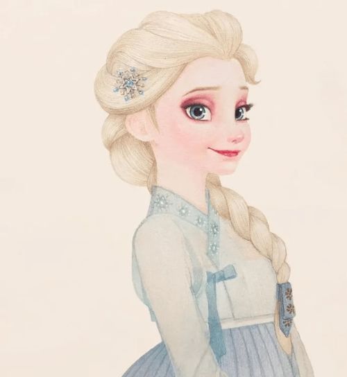 彩铅手绘人物少女,彩铅人物作品欣赏,彩铅小清新插画人物图片