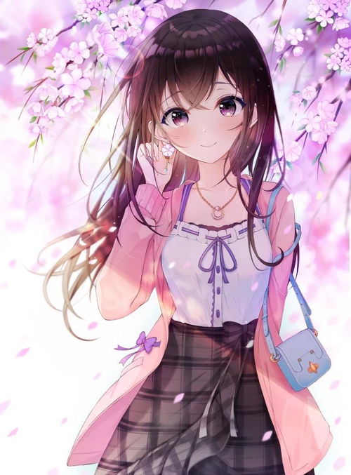 二次元女生头像唯美森系头像