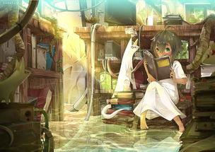 mukhlisnur机械与美少女唯美少女漫画欣赏