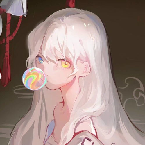 女生动漫头像,我喜欢风的透彻,能望穿的快乐