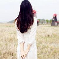 唯美长发女生背影头像