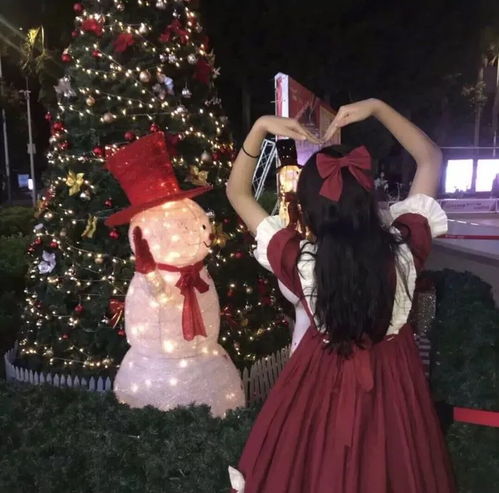 圣诞头像1225新一波圣诞ins可爱真人女生头像