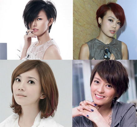 短发女郎的气质美,你敢试试么