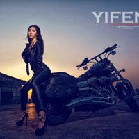 性感机车女生头像图片个性骑士机车美女头像