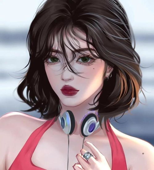 唯美长发美女头像唯美美女头像