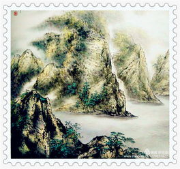 中华书画风采人物李曦先生山水画作品鉴赏