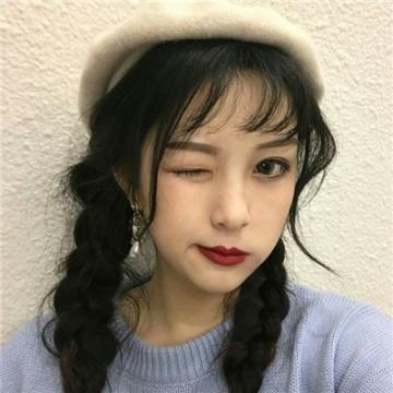 2020最潮最火戴帽子女生头像拽拽的我们谈一场不分手的恋爱