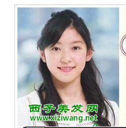 清纯长发美女图片,清纯长发扎法图解教程发型图片