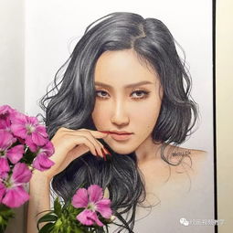 17岁初学画画的美女,彩铅画惊艳吸12万粉丝关注