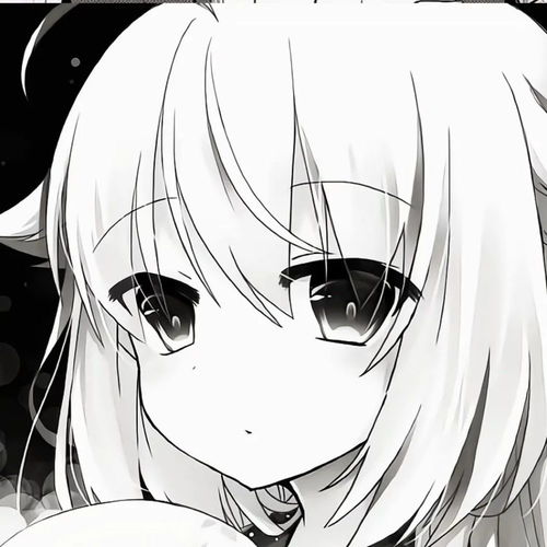黑白漫画风女生头像且看故人离去难问归期,从此形单影只颠沛流离