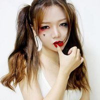 万圣节妆容女头像大全