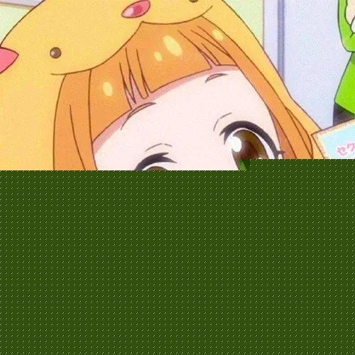 一组可爱呆萌的女生动漫头像