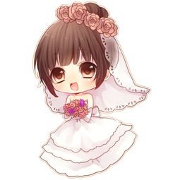 淑女卡通图片头像女生插画