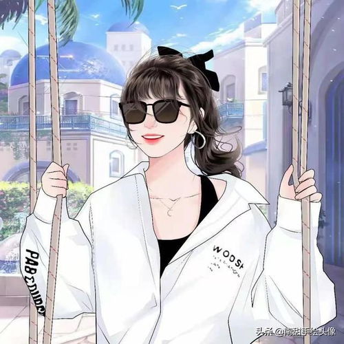 换新头像啦甜美俏皮的真人手绘动漫头像精致又妩媚