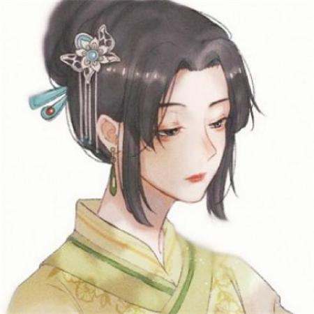 微信手绘古风头像女冷艳唯美很美的女人