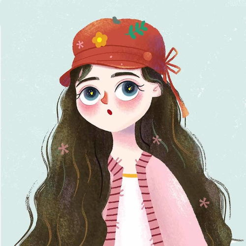 女孩头像插画日常练习