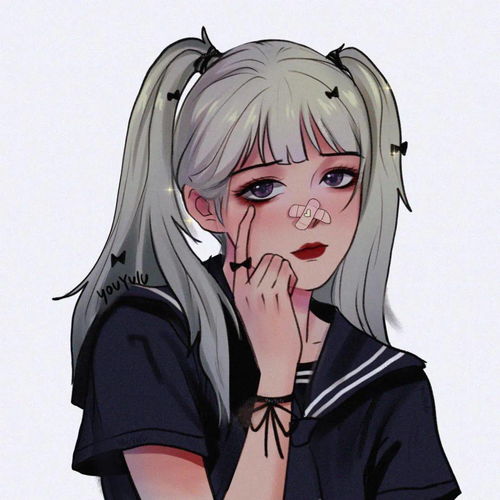 敲可的动漫头像