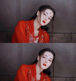 热巴红衣真的绝了,英姿飒爽女英雄
