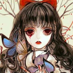 彩绘动漫女生头像