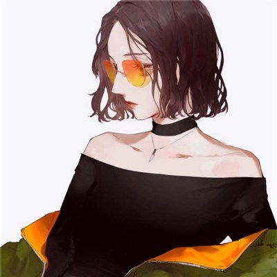 卡通头像女微信气质高清好看图片,独一无二