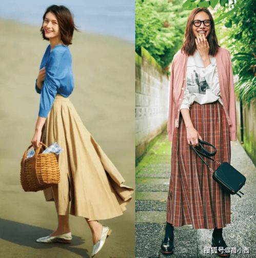 今年流行针织衫裙子,温柔优雅还时髦,奔三奔四的女人多学