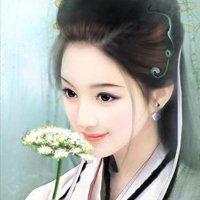 红黑白古风头像女微信头像图片大全