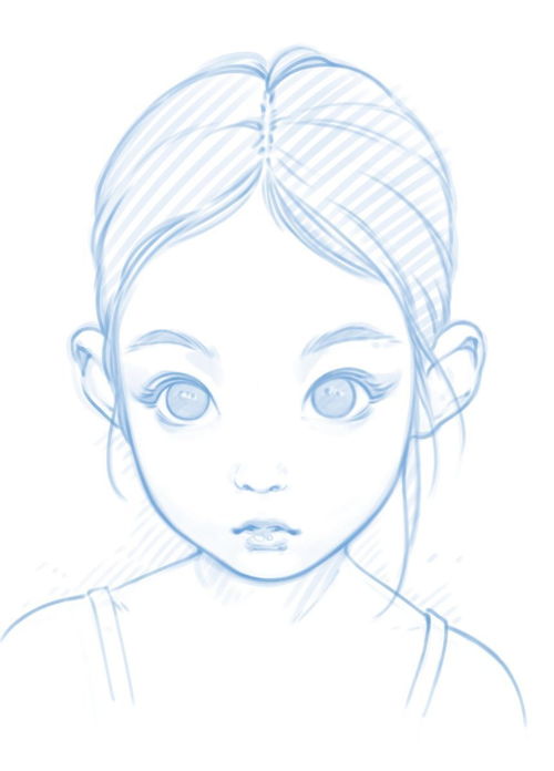 手绘插画线稿手稿黑白素材少女服装设堆糖,美图壁纸兴趣社区