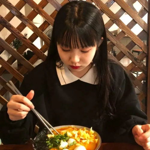 女生头像我就是吃货咋滴了请让我也吃得这么好看吧