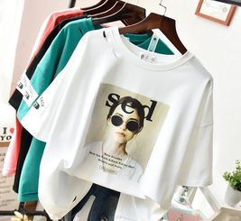 曲靖便宜t恤夏季短袖纯棉t恤批发韩版女装上衣5元以下-黄页88网