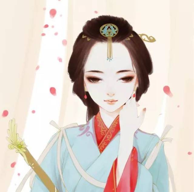 超惊艳的古风女生头像窒息