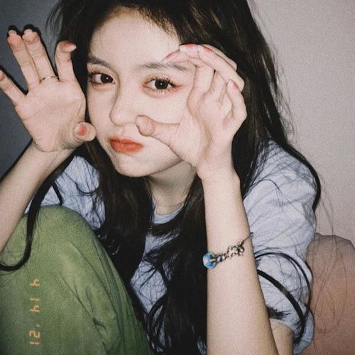 女韩版好看头像图片文案