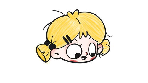 简笔画画个萌萌哒的小女孩