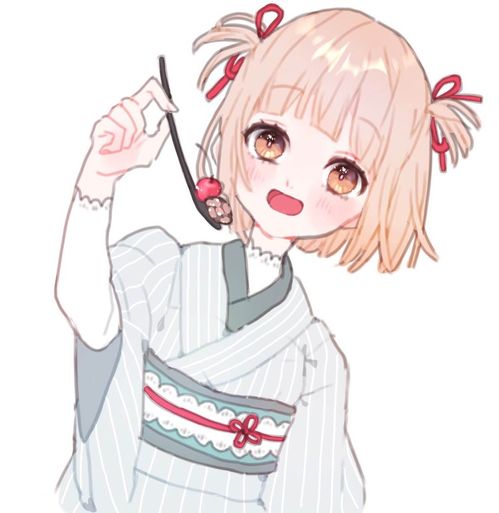 淑女卡通头像小清新动漫