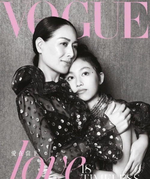 任达华妻子带14岁女儿登杂志封面,最美星二代任晴佳长大了