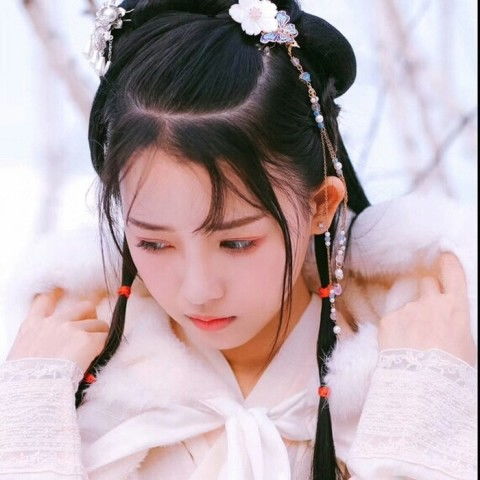唯美古风女生头像,你笑靥如花,带着说不尽的柔情