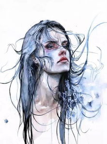小清新水彩画,充满了灵性