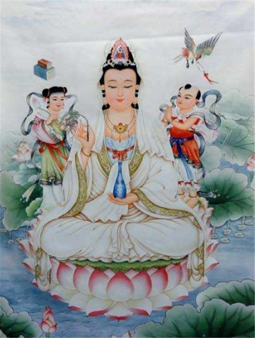 女生微信佛卡通头像图片大全观音菩萨