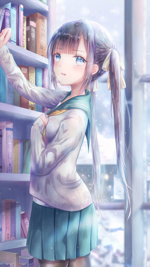 二次元唯美类型的少女图片,希望大家喜欢