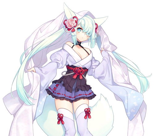 猫女孩二次元头像兽耳娘