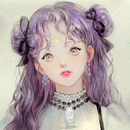 头像可爱巨好看的小仙女头像