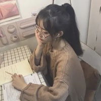 女生戴眼镜侧脸头像真人戴眼镜的女生侧面头像图片