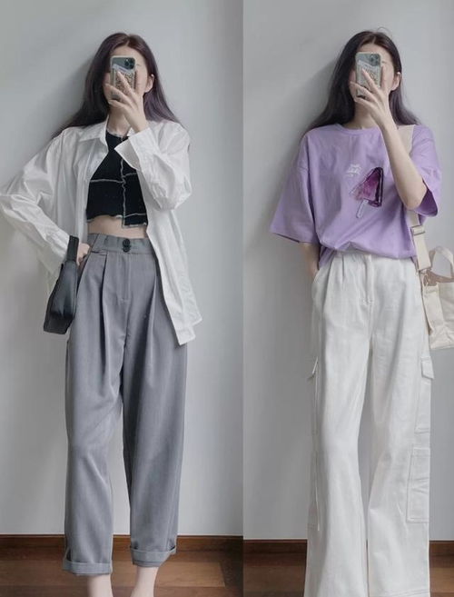 漂亮女孩的穿搭清新自然,这些示范,穿上干净简约美成小仙女