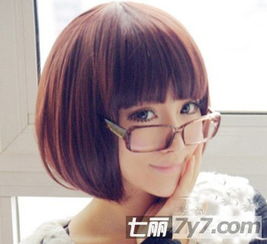适合圆脸女生的发型2013年流行小清新瘦脸短发