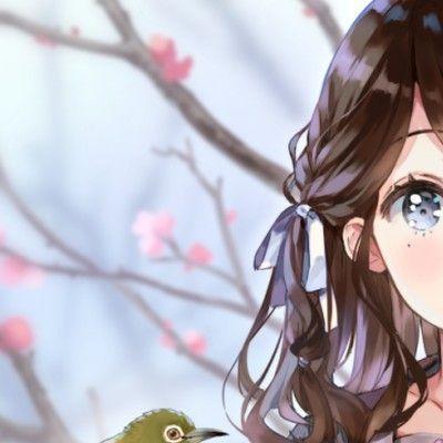 图少女动漫头像古风系列
