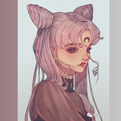 到底是毁原作还是更好了温柔绝美的美少女战士同人插画