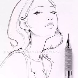 90后美女的小清新动漫手绘,不能错过